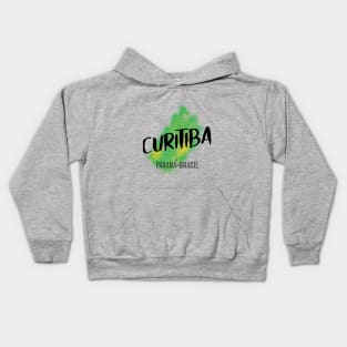 Curitiba- Parana-Brasil Kids Hoodie